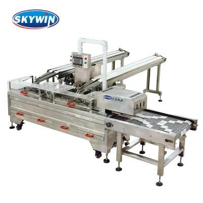 Industrial Two Color Sandwiching Machine Biscuit Creaming Machine Factory
