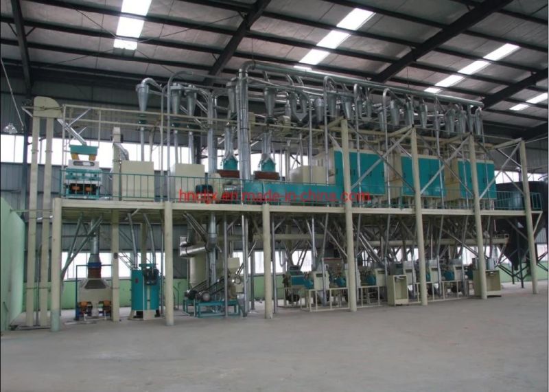 Maize Milling Full Line Machine 2.5 Tons / Hour at Least