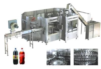 Carbonated Water Beverage Soft Drink Making Filling Production Line