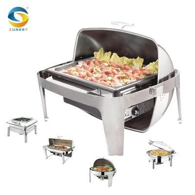 Hot Selling Restaurant Chaffing Dishes Catering Equipment Buffet Stainless Steel Food ...