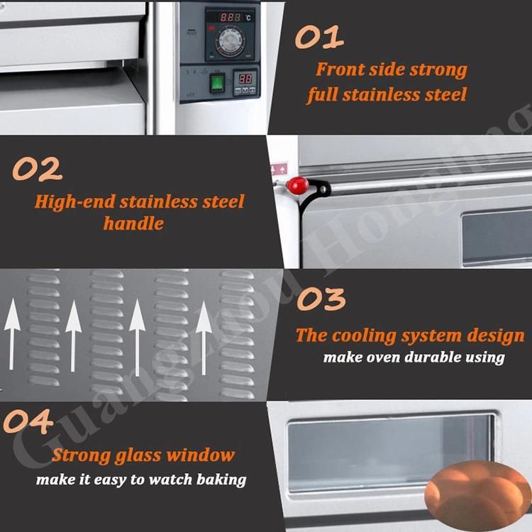 Hot Sales Electric Bakery Oven with Price Steam Function