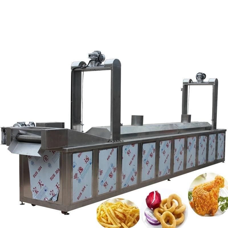 High Efficiency Fried Snack Flavors Bugles Chips Machine