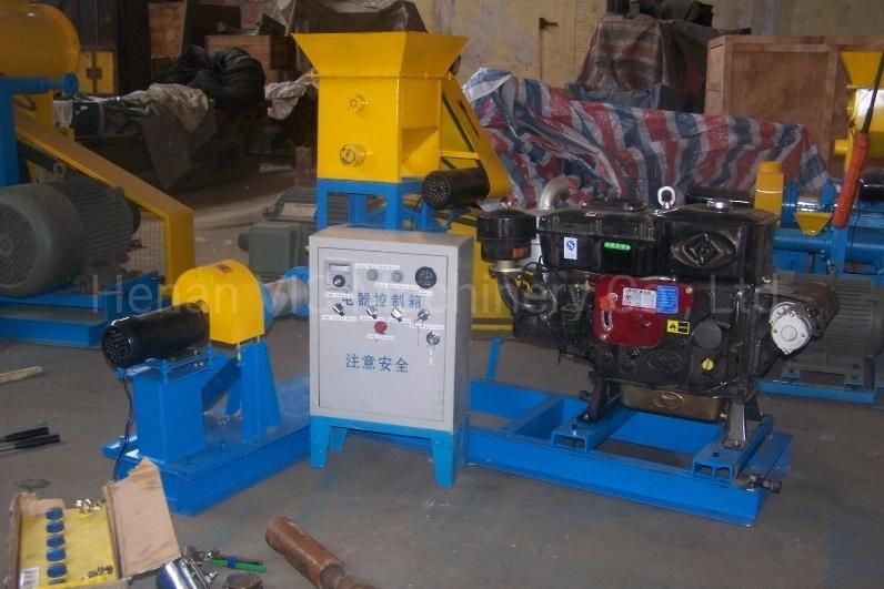 40kg/h most stable feed extruder floating fish feed pellet machine