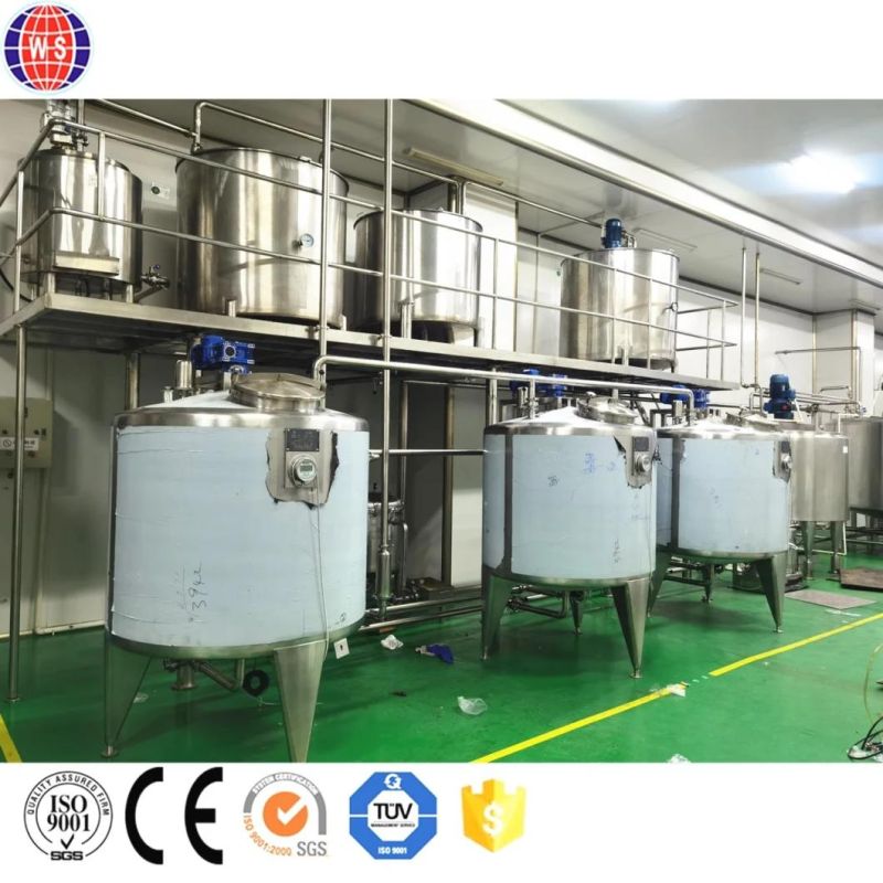 Uht or Pasteurized Milk Processing Plant Production Line