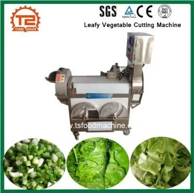 Vegetable Processing Cutter Equipment Green Leafy Vegetable Cutting Machine