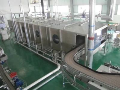 Tunnel Sterilizer, Continuous Tunnel Spraying Pasteurizer for Can Food Post-Sterilizing
