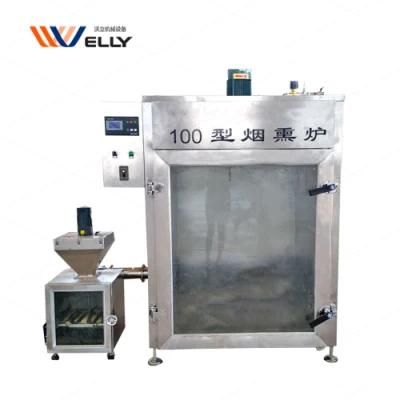 Easy Operation Duck Smoking Machine Automatic Smoke House Machine for Meat