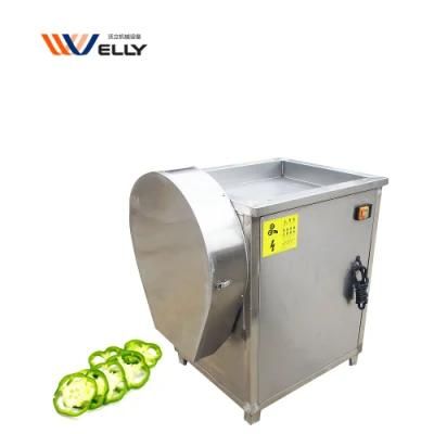 Welly Eggplant Banana Chips Pepper Cutting Cassava Slicing Machine Capacity 400 Kg/H