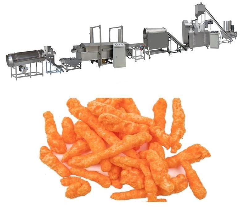 Kurkure Cheetos Making Machine Snack Food Processing Line Machine