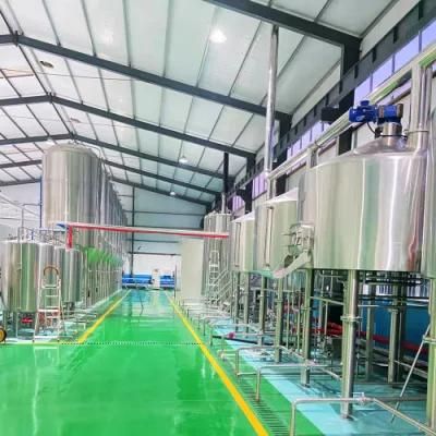 2500L Brewery Equipment SS304 Beer Brew Production Line