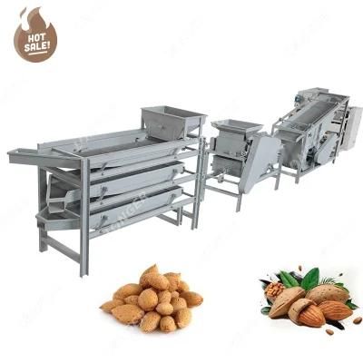 The Palm Shelling Cracker and Separator Machine Almond Separator Production Line