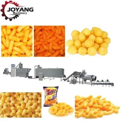 Cheese Balls Corn Puff Snack Production Line