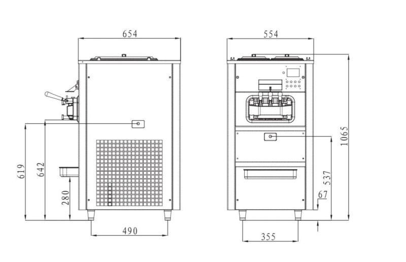 Soft Serve Ice Cream Machine 6225