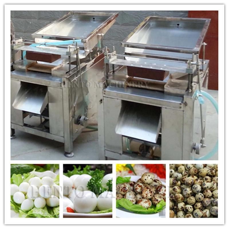 Long Service Life High Efficiency Automatic Quail Egg Shell Breaking Peeling Machine