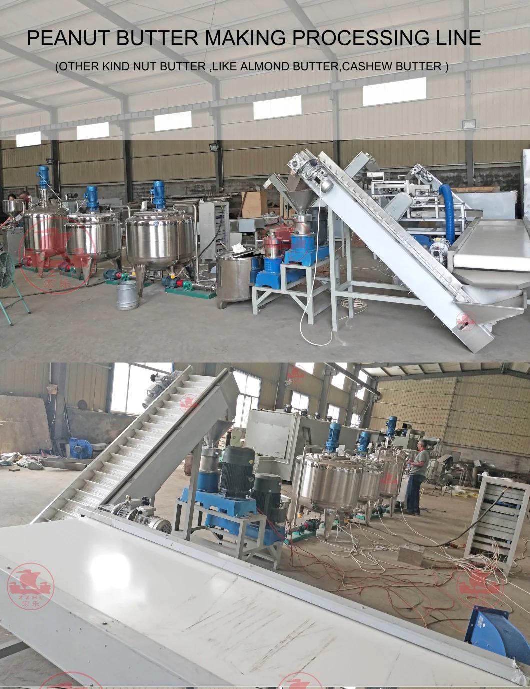 Full Automatic Peanut Butter Making Machine Sauce Production Line