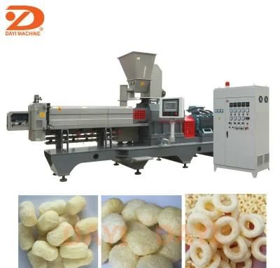Puff Corn Snack Production Line Puffed Core Filling Food Machine Food Snack Extruder ...