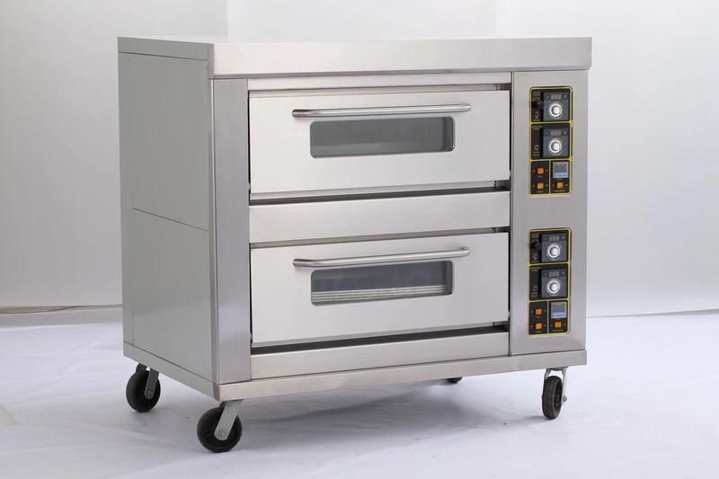 Ce Approvel 2 Layer 6 Tray Commercial Toaster Pizza Electric Oven
