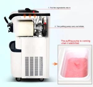 Frozen Yogurt Machine with Over-Night Function