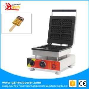 Commercial Snack Machine Waffle Making Machine with 6 PCS
