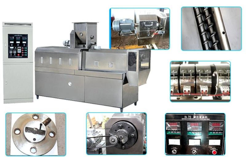 Industry Instant Nutritional Artificial Rice Production Line Automatic High Efficient Vertical Packing Machine