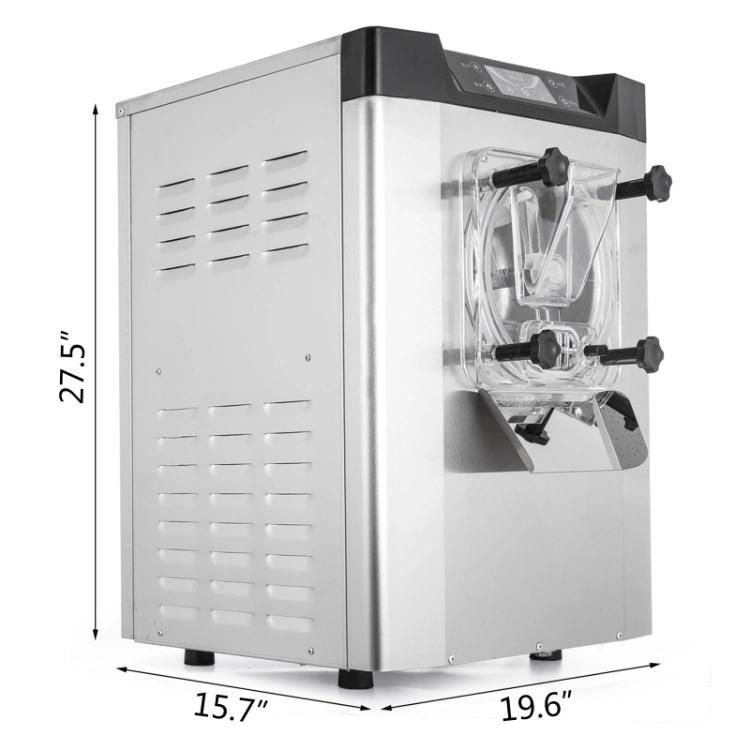 Commercial Stainless Steel Electric 3 Flavors Factory Desktop Soft Serve Ice Cream Machine