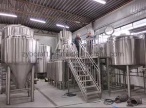 2500L 25hl Craft Brewery Equipment Micro Beer Brewing System