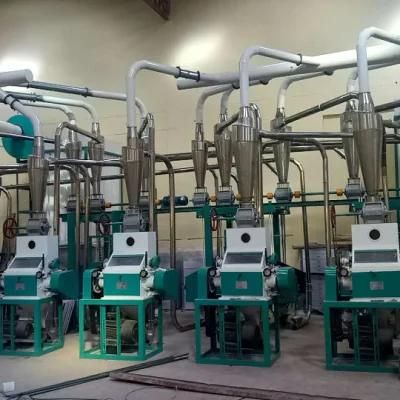 Good Feedback Hongdefa Corn Flour Making Machine Corn Mills Plant
