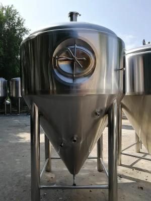 Top or Side Manhole Fermenter Tank Beer Fermentation