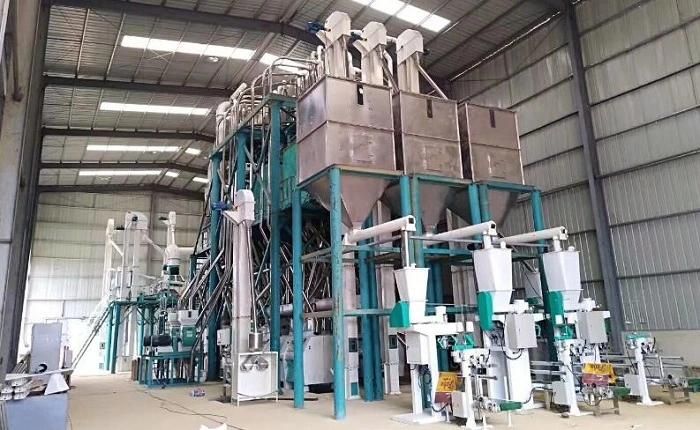 Automatic Maize Flour Milling Complete Plant Maize Mill Machine