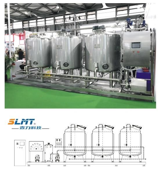 Saving Time Sanitary Grade Cleaning in Place for Pharmaceutical Machine
