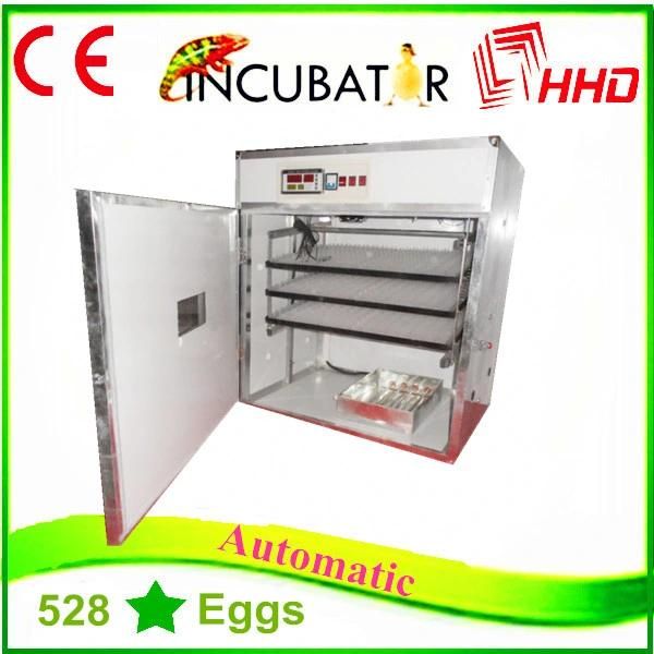 Hhd High Quality Fully Automatic 500 Chicken Egg Incubator Machine