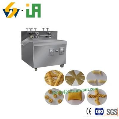 Stainless Steel Full Automatic Easy Operation Bugles Cassava Chips Production Making ...