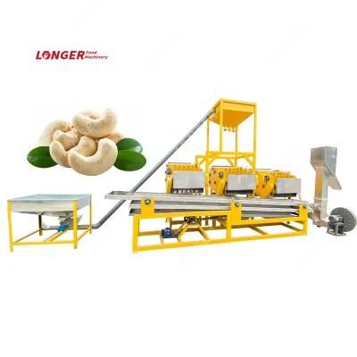 Raw Cashew Cooking Peeling Equipment Cashew Nut Processing Machine