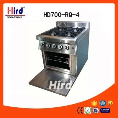 Gas Burner with Oven (HD700-RQ-4) Ce Bakery Equipment BBQ Catering Equipment Food Machine ...