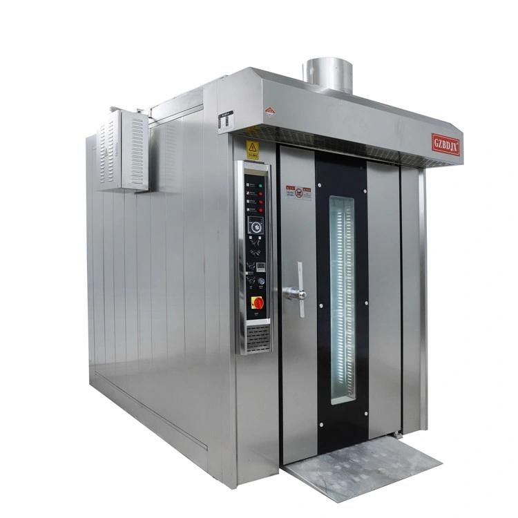 Guangzhou Best Selling 32 Trays Electric Hot-Blast Bread Rotary Oven