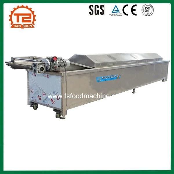French Fries Line Industrial Steam Blancher French Fries Belt Blanching Machine
