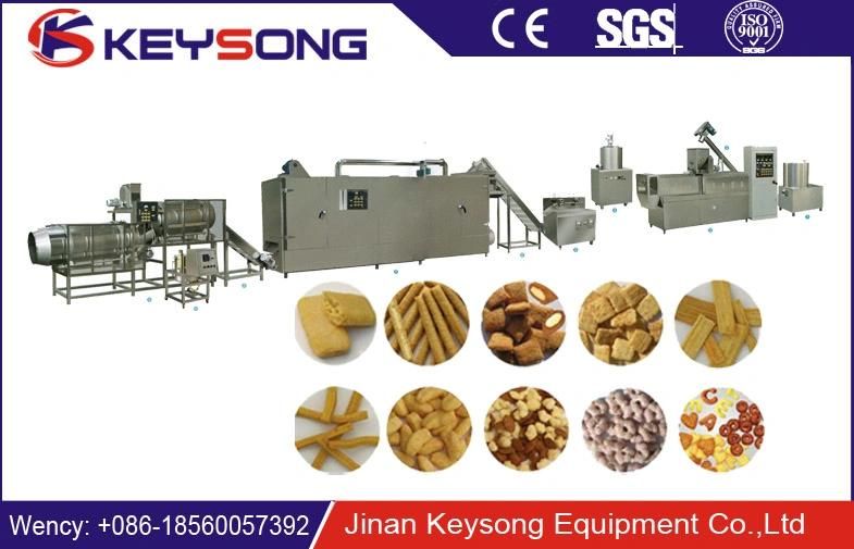 Puffed Core Filling Snack Food Extruder Making Machine with 5 Star Service Good Quality