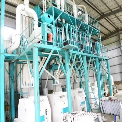 40 Ton Per Day Maize Flour Milling Production Line Maize Mill