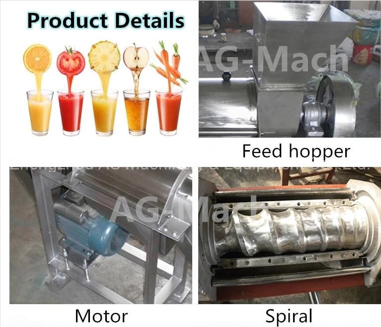 China Manufacturer Commercial Juicer Fruit and Vegetables Tomato Juice Making Machine