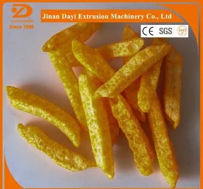 Tube Shape Snack Pellet Making Machine and Slanty Snacks Extruder