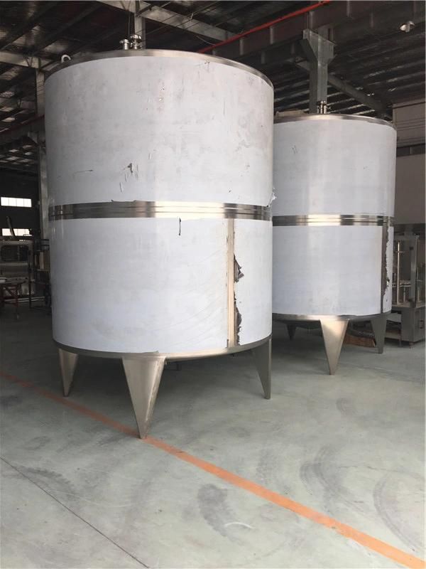 Sanitary Electric Heating Steam Heating Stainless Steel Mixer 1000L 2000L