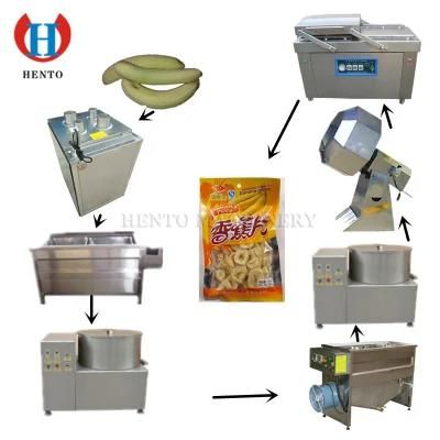 Automatic banana cihps production line Plantain Fryer Banana Chips Production Line