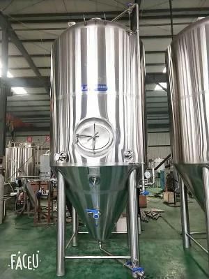 Cassman 3000L 30bbl Stainless Steel Beer Fermenter Tank for Brewery