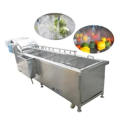 Commercial SUS304 Vegetable/Fruit/Lemon/Apple/Orange/Potato/Carrot Washing/Cleaning ...