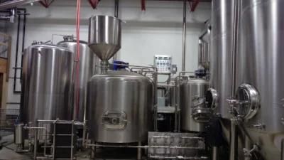 1500L 2000L 4hl 5hl 25bbl 30bbl 2/3/4 Vessels Turnkey Project Microbrewery Commercial ...