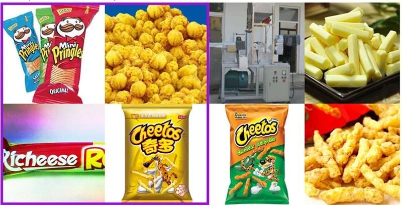 High Repaid Popular Fried Kurkure Food Processing Line