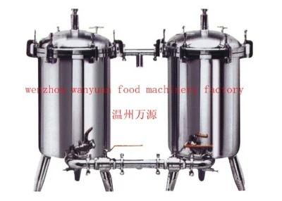 Food Grade Stainless Steel Sanitary Dual Duplex Filter