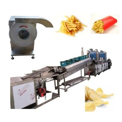 High Effective Semi-Automatic Fresh Potato Chips Extrusion Machinery
