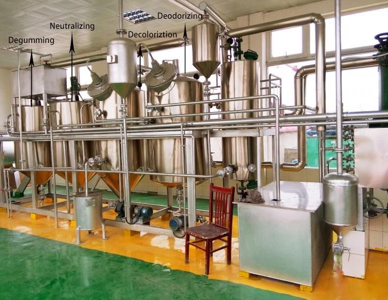 Groundnut Edible Cooking Oil Refinery Plant Mustard Edible Oil Making Equipment