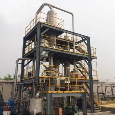 High Efficient Single Effect Evaporator Falling Film for Ethanol Recovery